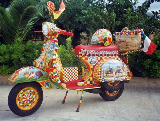Scooter for photo booth game activity rent in Hyderabad